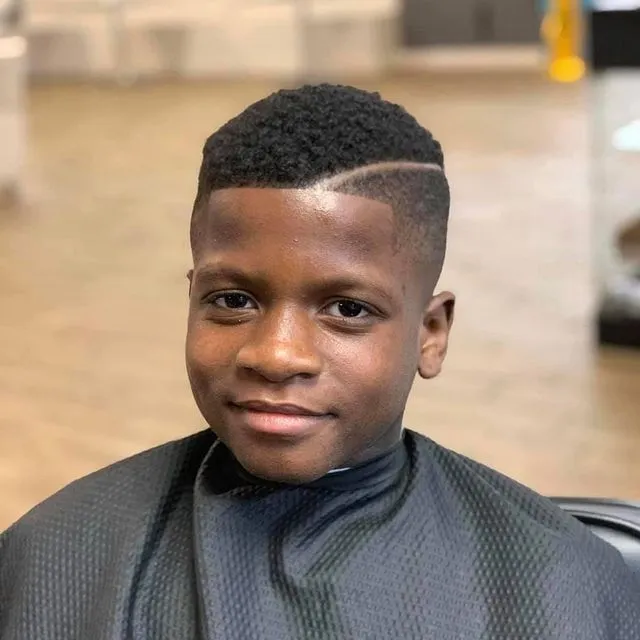 Fresh barber cut